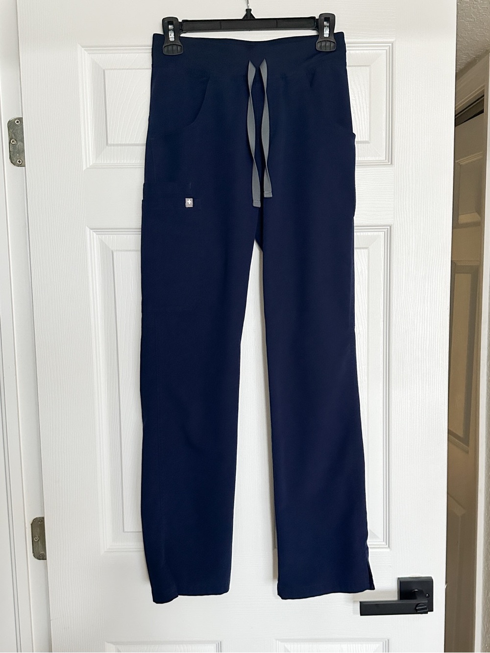 Figs XXS Kade Scrub Pants Navy Blue Cargo